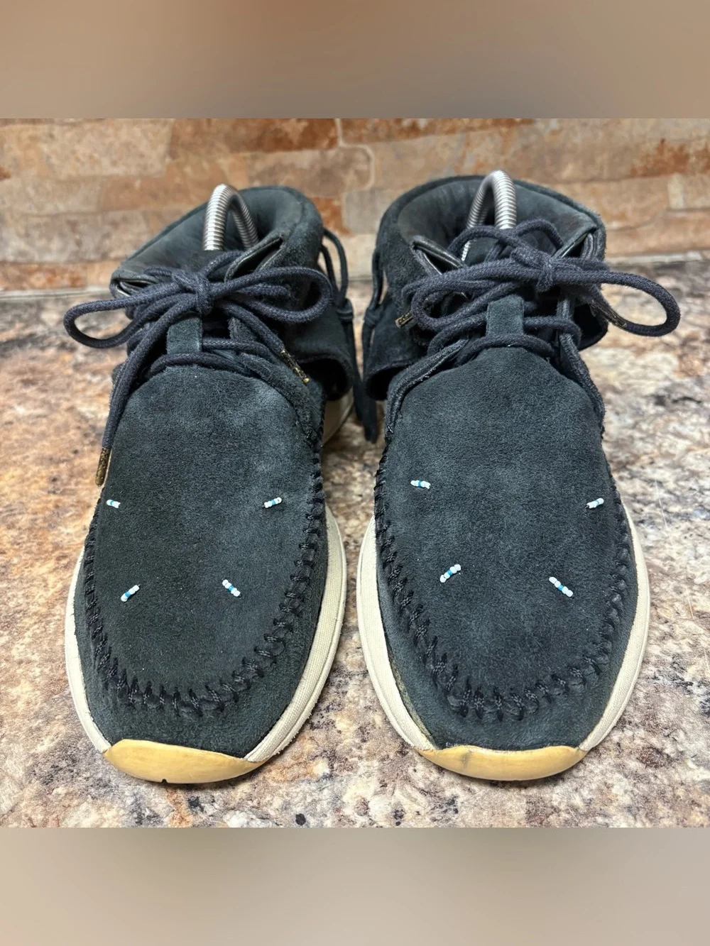 Visvim FBT Shaman Lhamo Folk Mid Black size 9